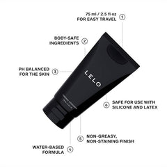 LELO water-based personal moisturiser 75ml UK featured list