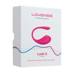 Lovense Lush 3 pink vibrator