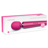 Le Wand rechargeable vibrating massager in magenta