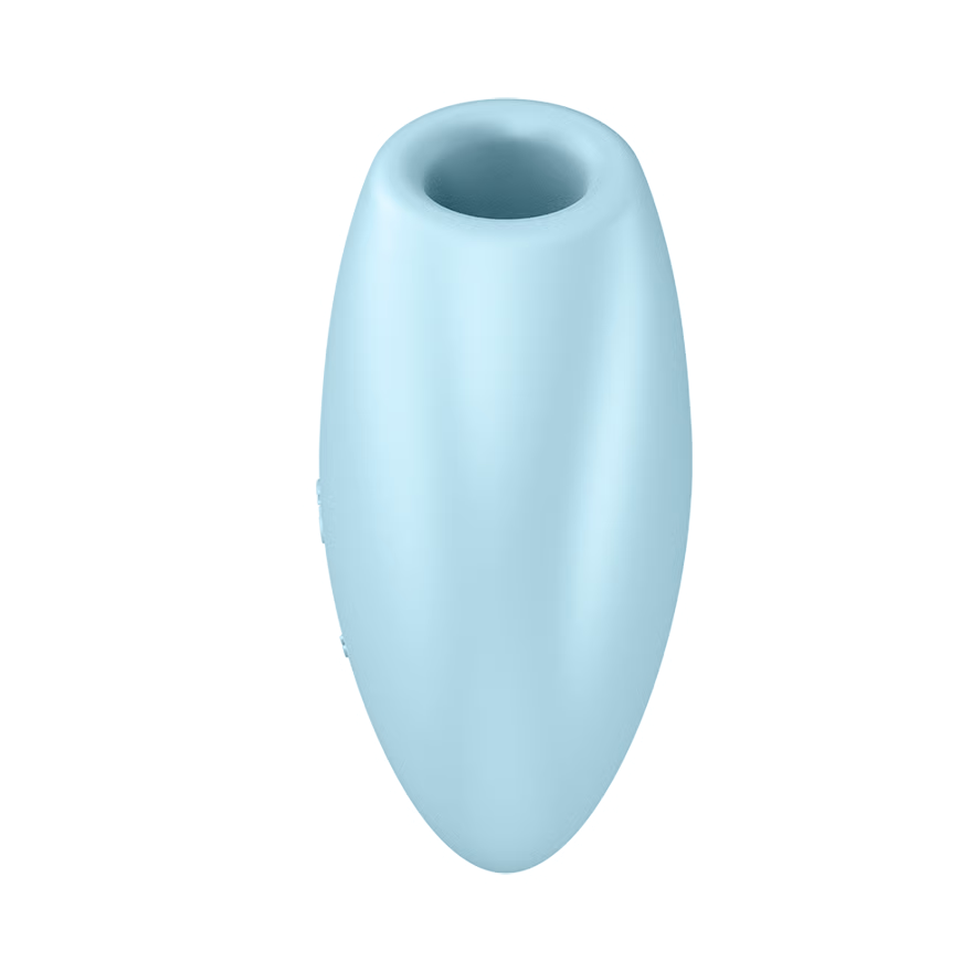 Satisfyer Cutie Heart Blue vibrator close up