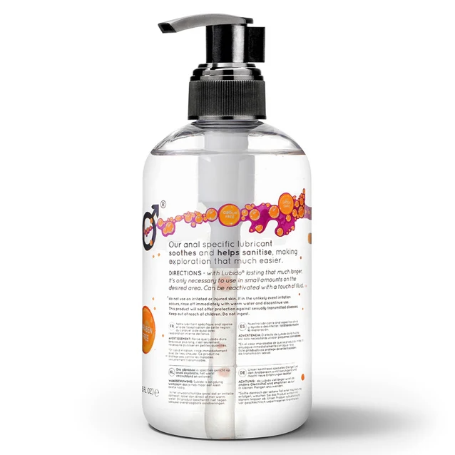 Lubido Aloe Infused Anal Ease water based gel lube 250ml
