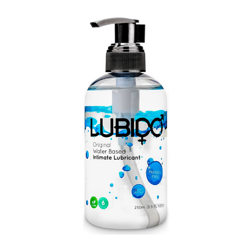 Lubido Original water based paraben free gel lube 250ml bottle