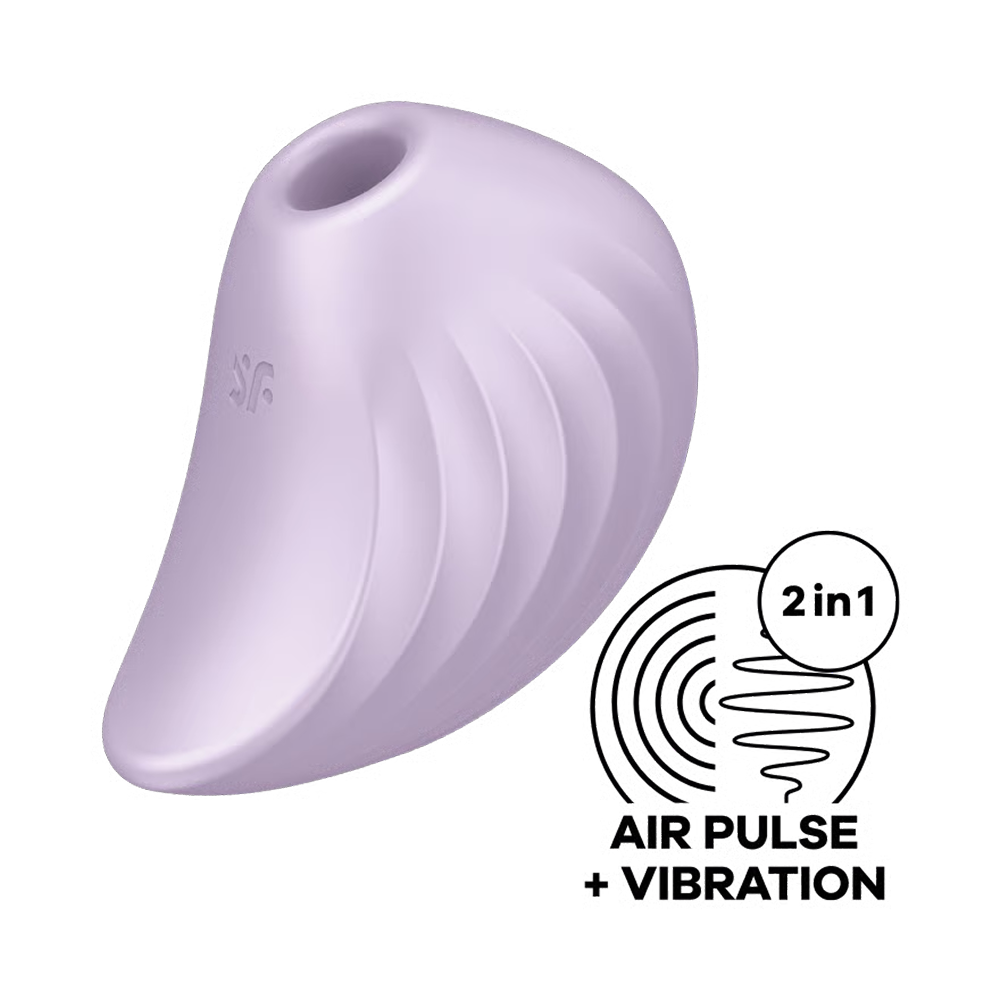 Air pulse and vibration technology in Satisfyer Pearl Diver