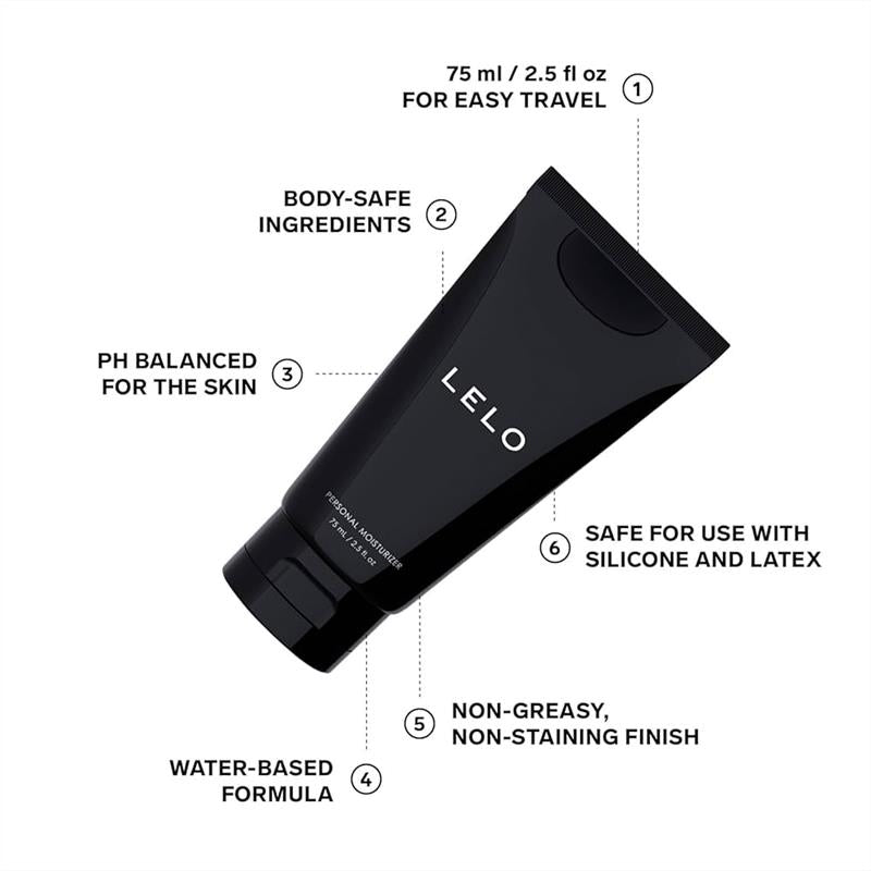 LELO water-based personal moisturiser 75ml UK featured list