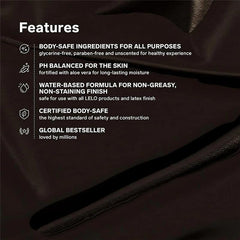 LELO Personal Moisturiser lubricant transparent formula