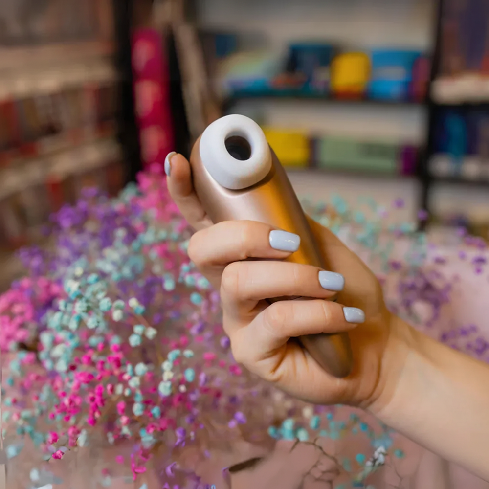 Satisfyer Number One air pulse stimulator close up