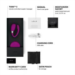 Remote-controlled LELO Tiani 3 rechargeable couples massager
