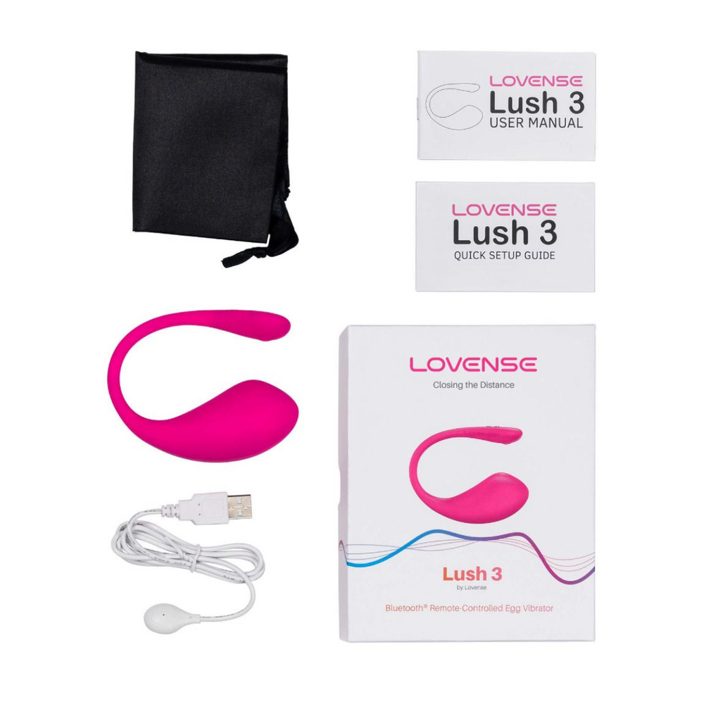 Lovense Lush 3 Bluetooth egg vibrator