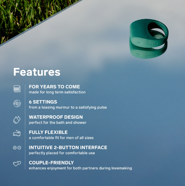 LELO Tor 2 adjustable couples ring