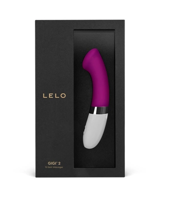 LELO Gigi 2 Deep Rose rechargeable G-spot vibrator