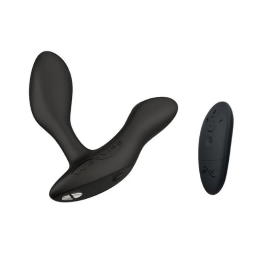We-Vibe Vector prostate toy charging on magnetic base