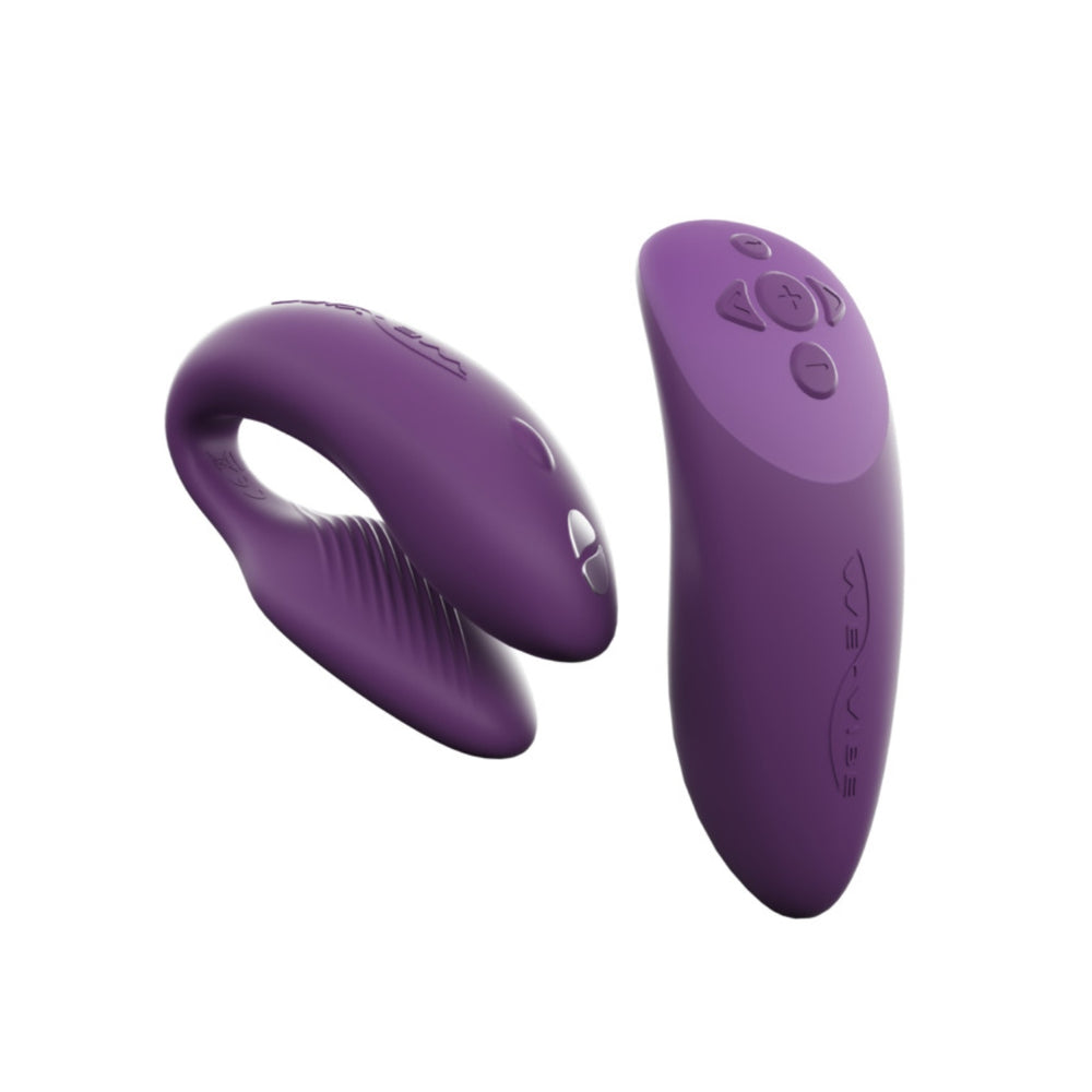 Close-up of We-Vibe couples vibrator showing smooth, body-safe silicone â€“ KSutra UK